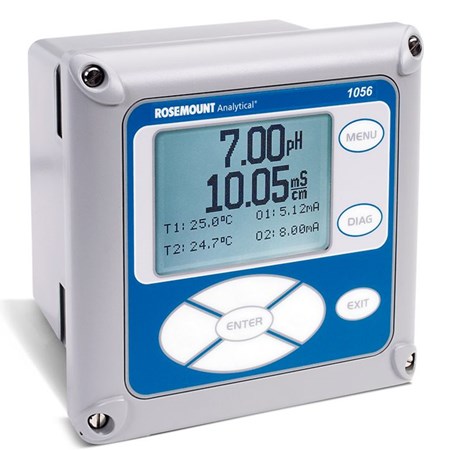 Rosemount 1056-03-20-38-AN Dual-Input Intelligent Analyzer