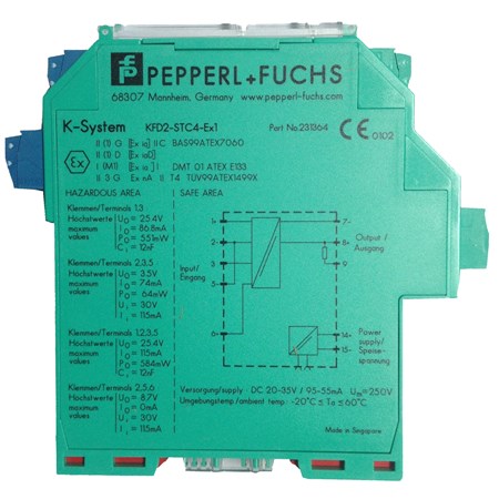 Pepperl+Fuchs KFD2-STC4-EX1 Safety Barriers KFD2-STC4-EX1 SMART Transmitter Power Supply