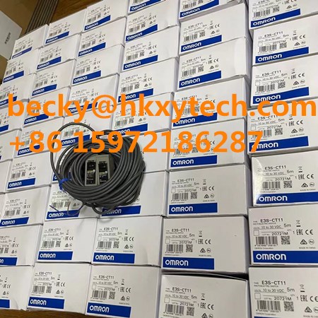 Omron E3T-FL13 2M Oil-resistant Longer Distance Safety Photoelectric Sensors E3T-FL13 2M Thru-Beam Receiver Sensors In Stock