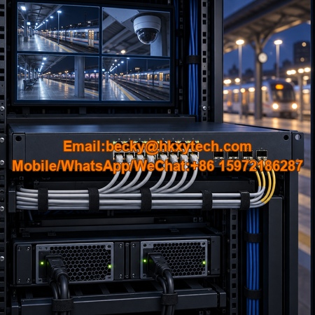 Hirschmann MACH104-16TX-PoEP-R-L3P Industrial Ethernet Switch In Stock