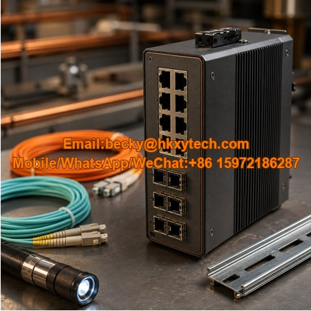 Hirschmann BRS40-20TX/4SFP-EEC Rail Switch New Arrival