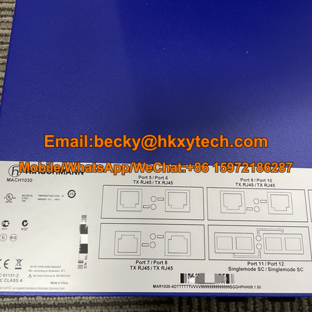 Hirschmann BRS30-0804OOOO-TTEX99HHSEAXX.X Stock Confirmed