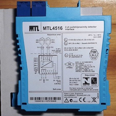 MTL4561 Safety Barriers MTL4561 Fire and Smoke Detector Interface