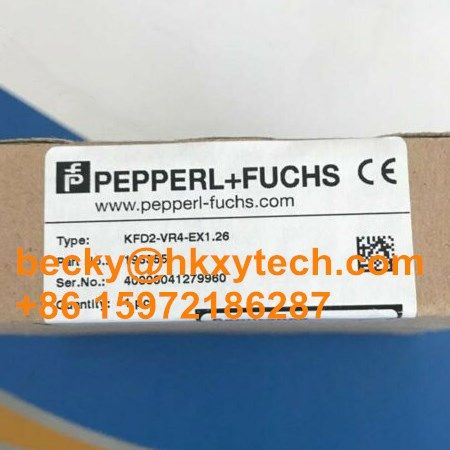 Pepperl+Fuchs KFD2-VR4-Ex1.26 Safety Barriers KFD2-VR4-Ex1.26 Voltage Repeater with Singapore Original Arrived