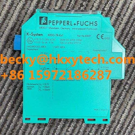 Pepperl+Fuchs KFD0-TR-Ex1 RTD Converter KFD0-TR-Ex1 Safety Barriers Made In Singapore Arrived