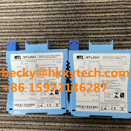 MTL4541 MTL5541 Safety Barriers MTL4541 MTL5541 Repeaters Power Supply 4-20mA 2 or 3 Wire Transmitters In Stock MTL4541 MTL5541 Safety Barriers MTL4541 MTL5541 Repeaters Power Supply 4-20mA 2 or 3 Wire Transmitters In Stock