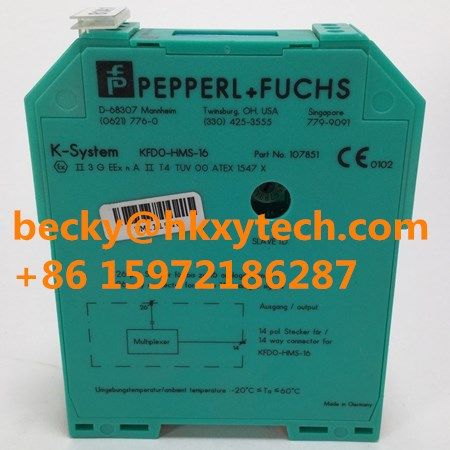 Pepperl+Fuchs KFD0-HMS-16 HART Multiplexer Slave KFD0-HMS-16 Safety Barriers Made in Germany In Stock
