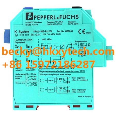 Pepperl+Fuchs KFA6-SR2-Ex1.W Switch Amplifiers KFA6-SR2-Ex1.W Isolated Barriers 1-Channel In Stock