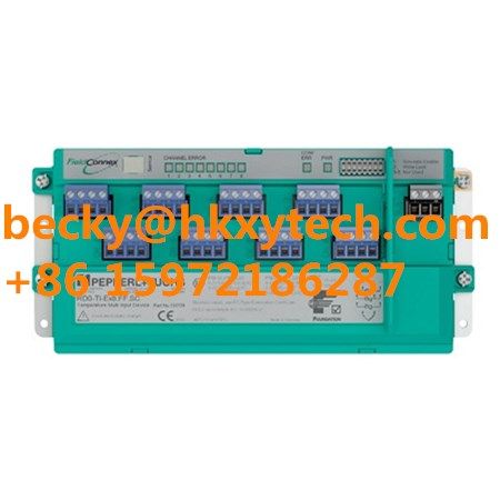 Pepperl+Fuchs RD0-TI-EX8.FF.ST-Y1 Temperature Multi-Input Devices for Cabinet Installation RD0-TI-EX8.FF.ST-Y1 Temperature Multi Input Junction Box In Stock