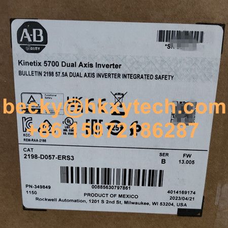 Allen-Bradley 2198-S086-ERS3 Kinetix 5700 Servo Drive 2198-S086-ERS3 Continuous Output Power In Stock