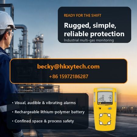 Honeywell MCXL-XWHM-Y-3C portable gas detector for refinery and confined-space safety
