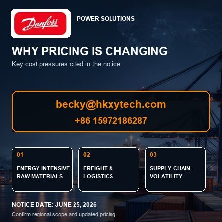 Danfoss Pricing Cost Drivers Danfoss price change drivers including raw materials freight logistics and supply chain costs