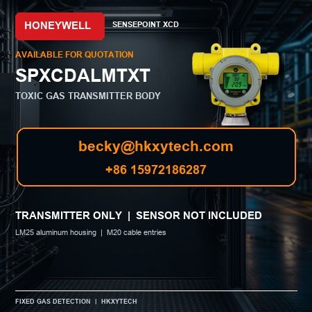 Honeywell SPXCDALMTXT Sensepoint XCD toxic gas transmitter without sensor