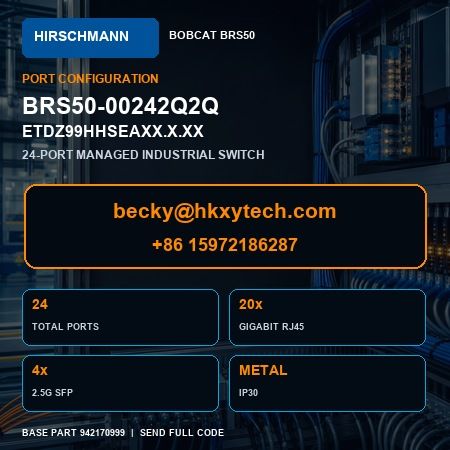 BRS50-00242Q2Q 20 Gigabit RJ45 and four 2.5G SFP port configuration