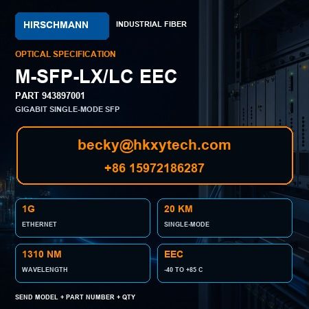 M-SFP-LX LC EEC 943897001 optical specifications 20 km 1310 nm