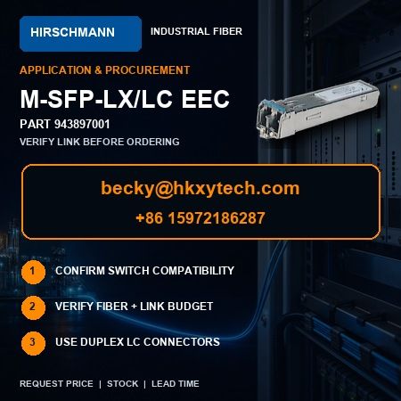Hirschmann M-SFP-LX LC EEC compatibility and procurement checklist